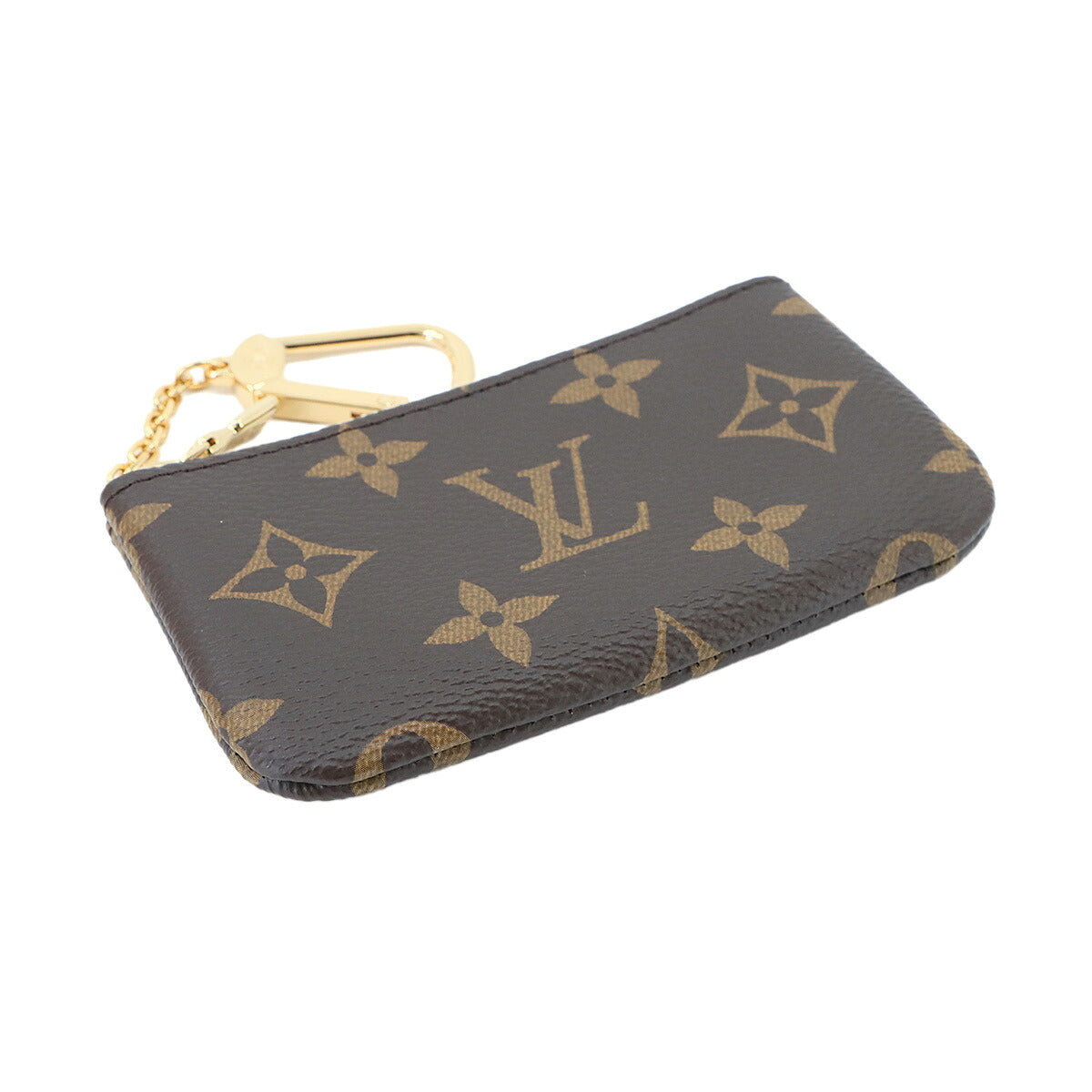 Monogram Pochette Cles Coin Case Purse Brown M62650