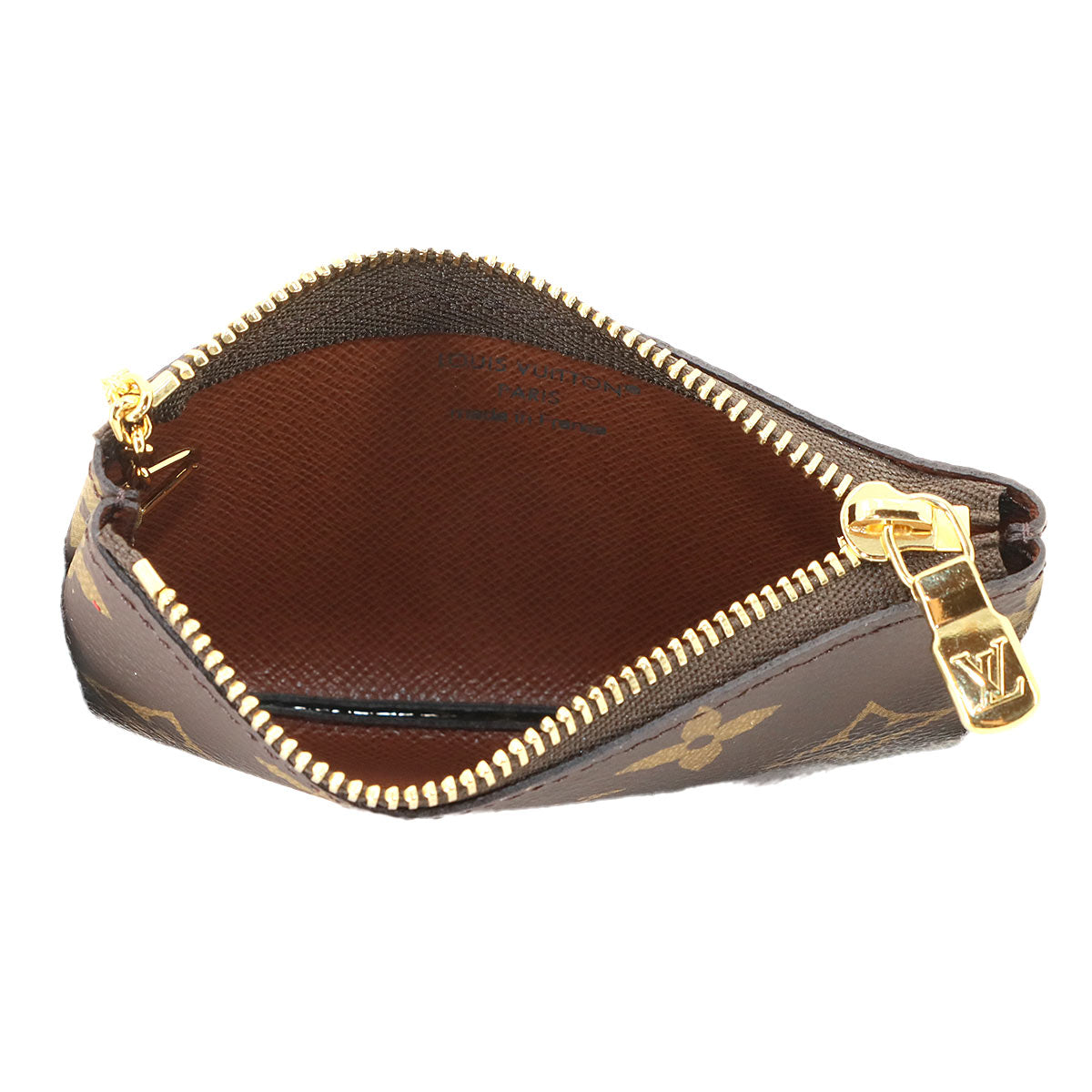 Monogram Pochette Cles Coin Case Purse Brown M62650