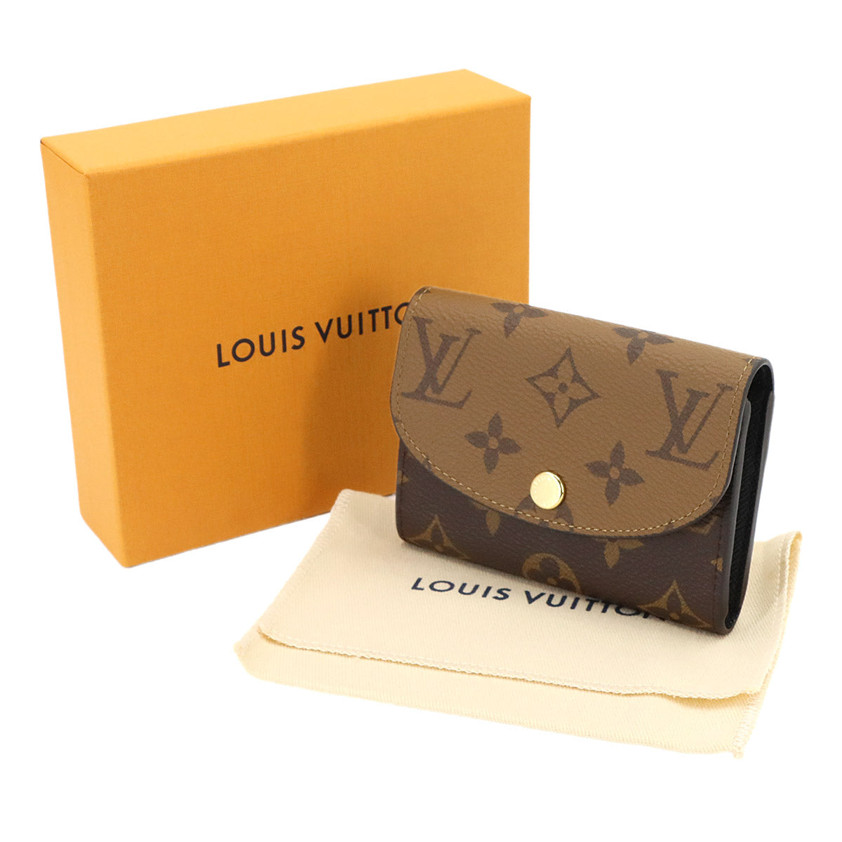 Monogram Reverse Rosalie Coin Purse Brown M82333