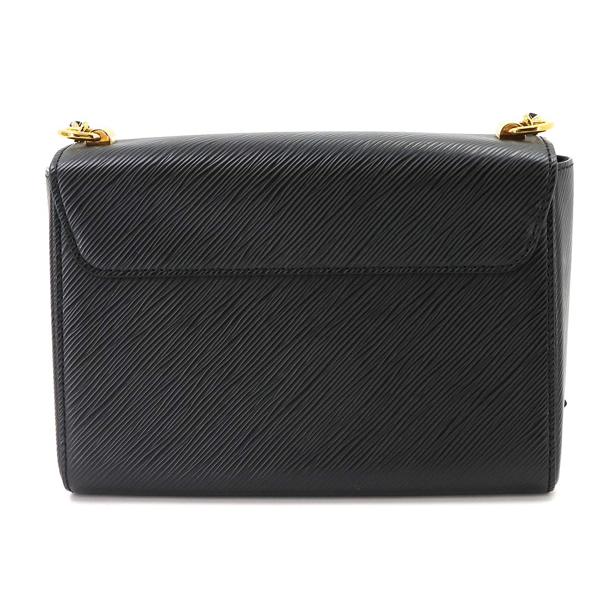 Epi Twist MM Chain Shoulder Bag Leather Noir M21117 Purse