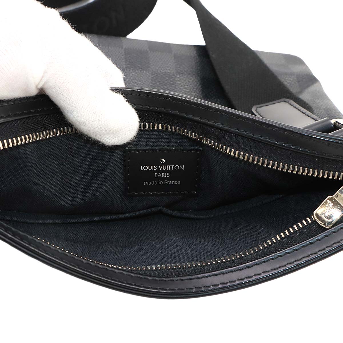 Damie Graphite Thomas Shoulder Bag N58028 Purse