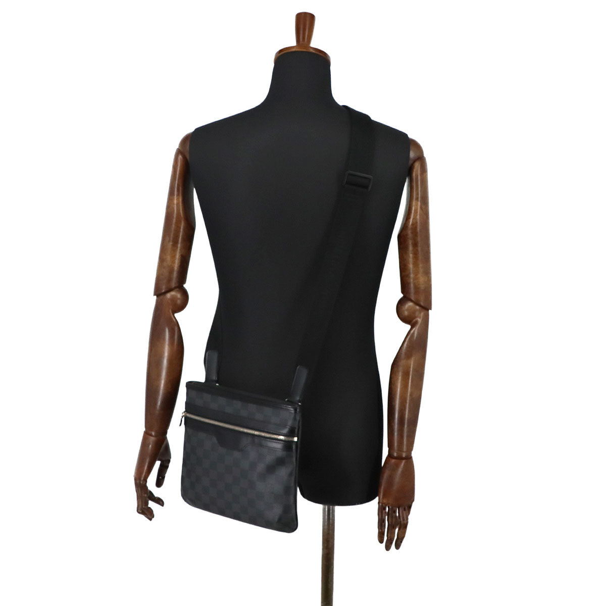 Damie Graphite Thomas Shoulder Bag N58028 Purse