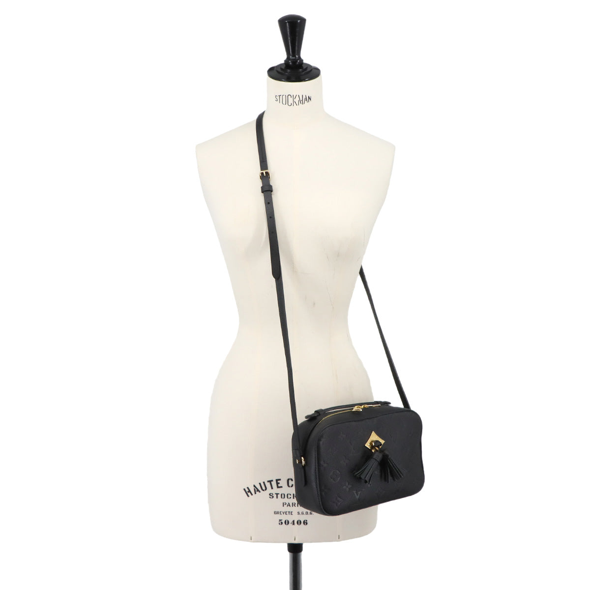 Monogram Empreinte Saintonge Shoulder Bag Noir M44593