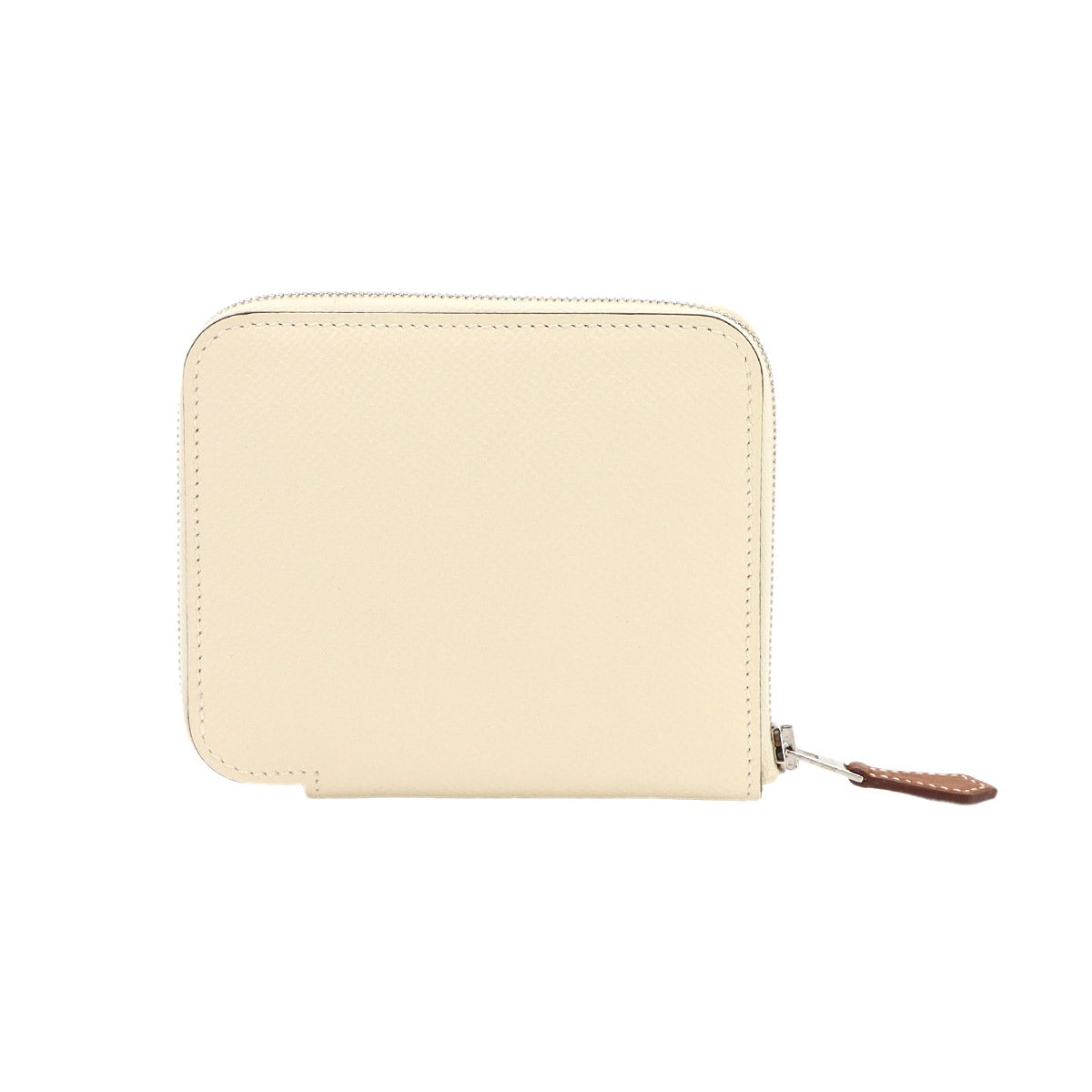 Azapp Silk'In Compact Coin Case Purse Epsom Nata