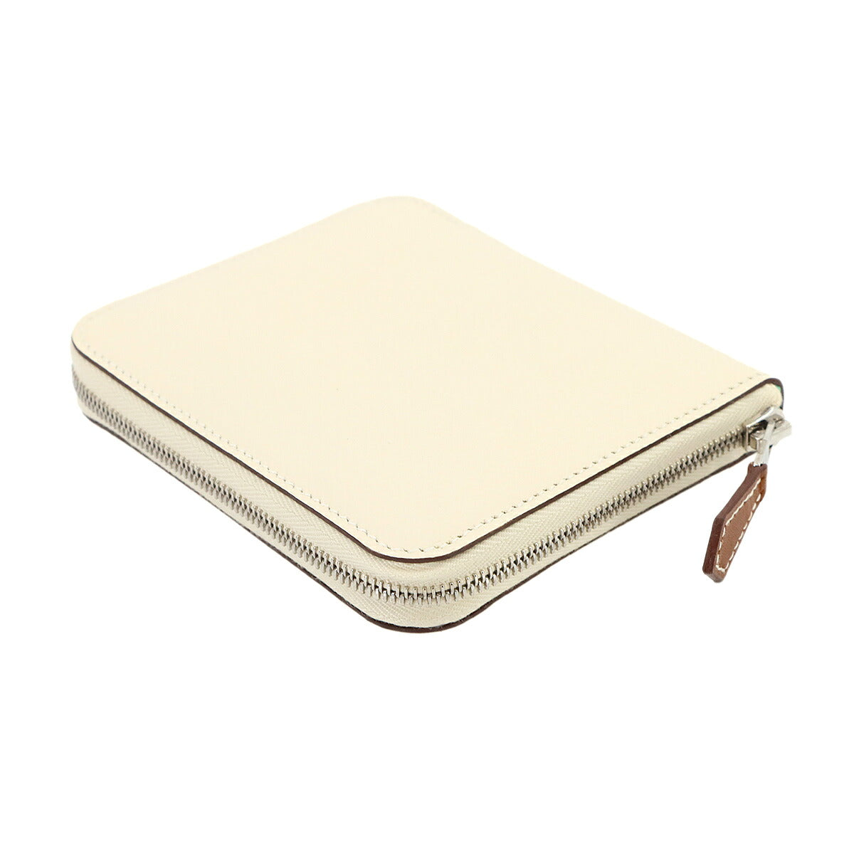 Azapp Silk'In Compact Coin Case Purse Epsom Nata