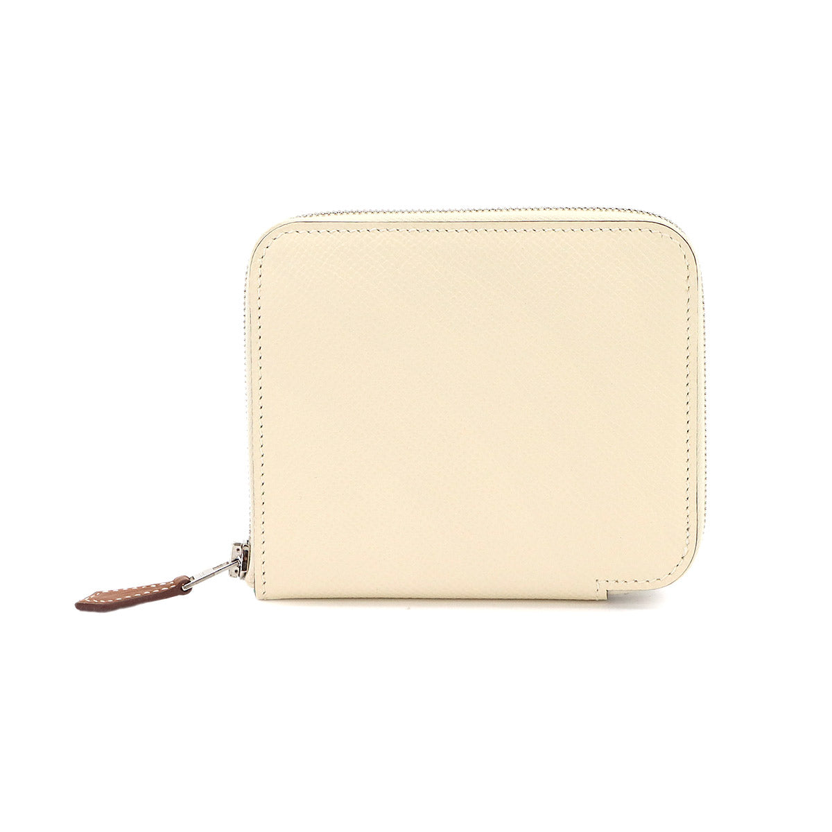 Azapp Silk'In Compact Coin Case Purse Epsom Nata