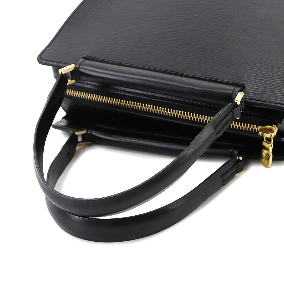 Epi Figari PM Hand Bag Leather Noir M52012 Purse