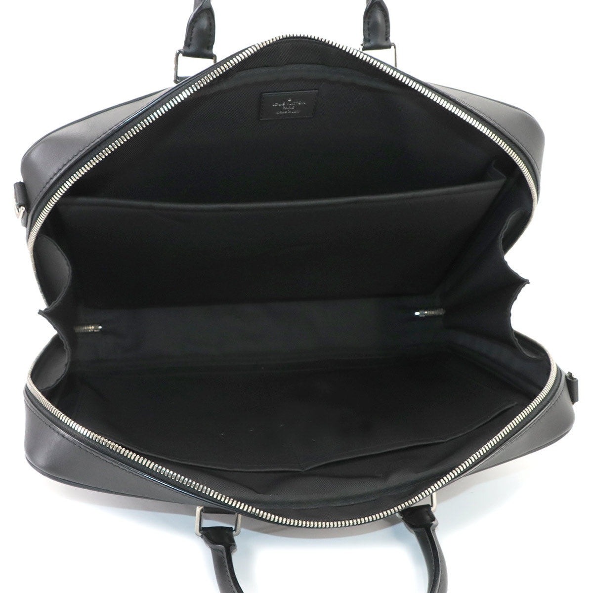 Damier Infini Sirius Briefcase Business Bag Onyx N45288