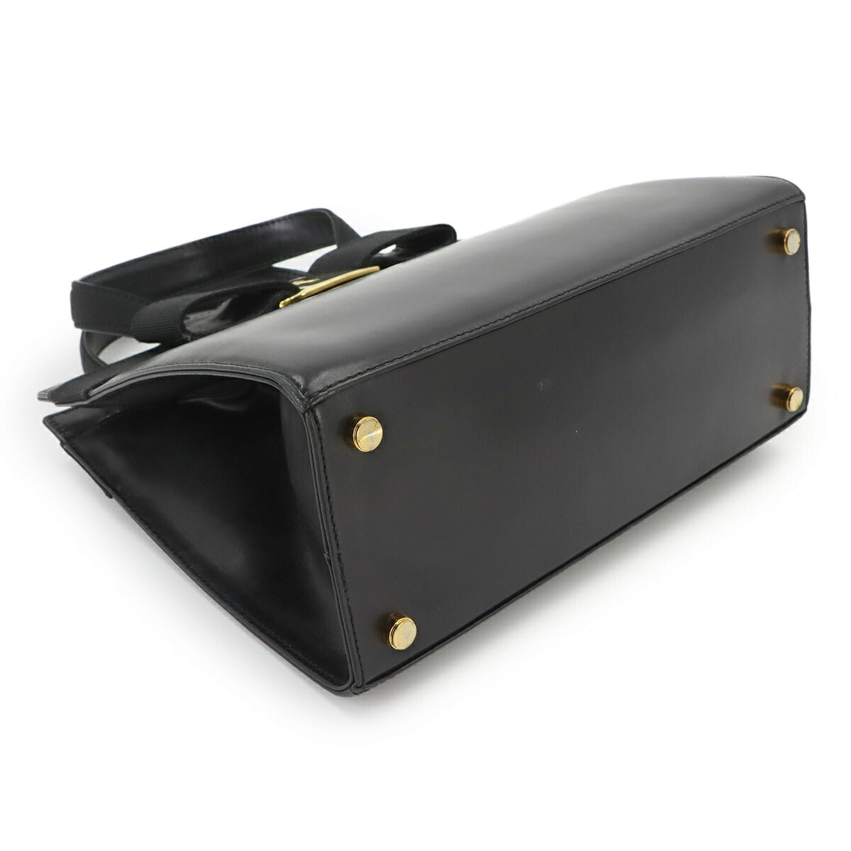 Vara Hand Shoulder Bag Leather Black Purse
