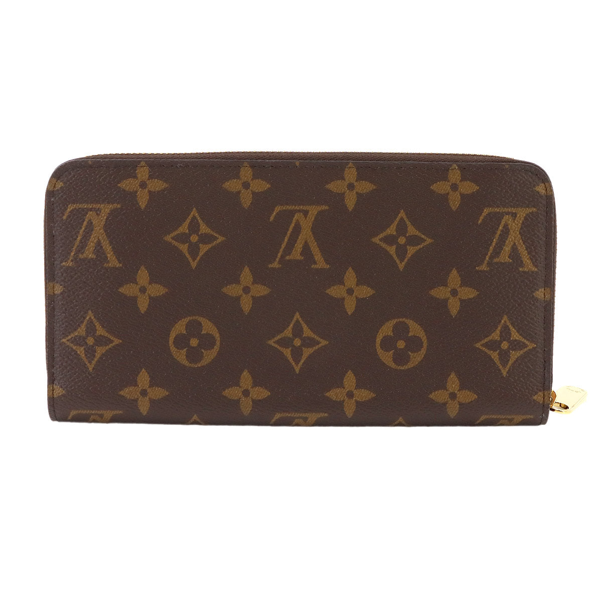Monogram Zippy Wallet Long Brown Fuchsia M41895 Purse
