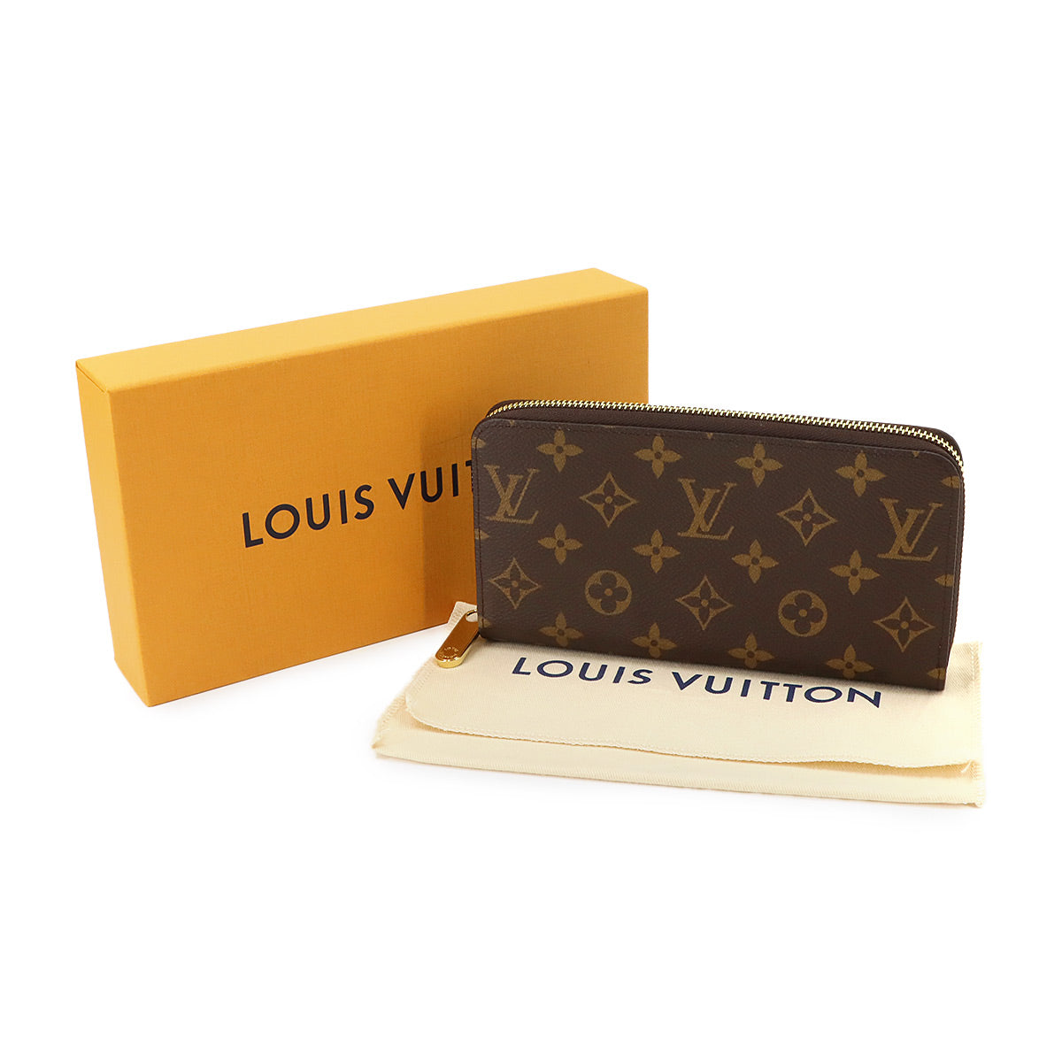 Monogram Zippy Wallet Brown M42616 Purse