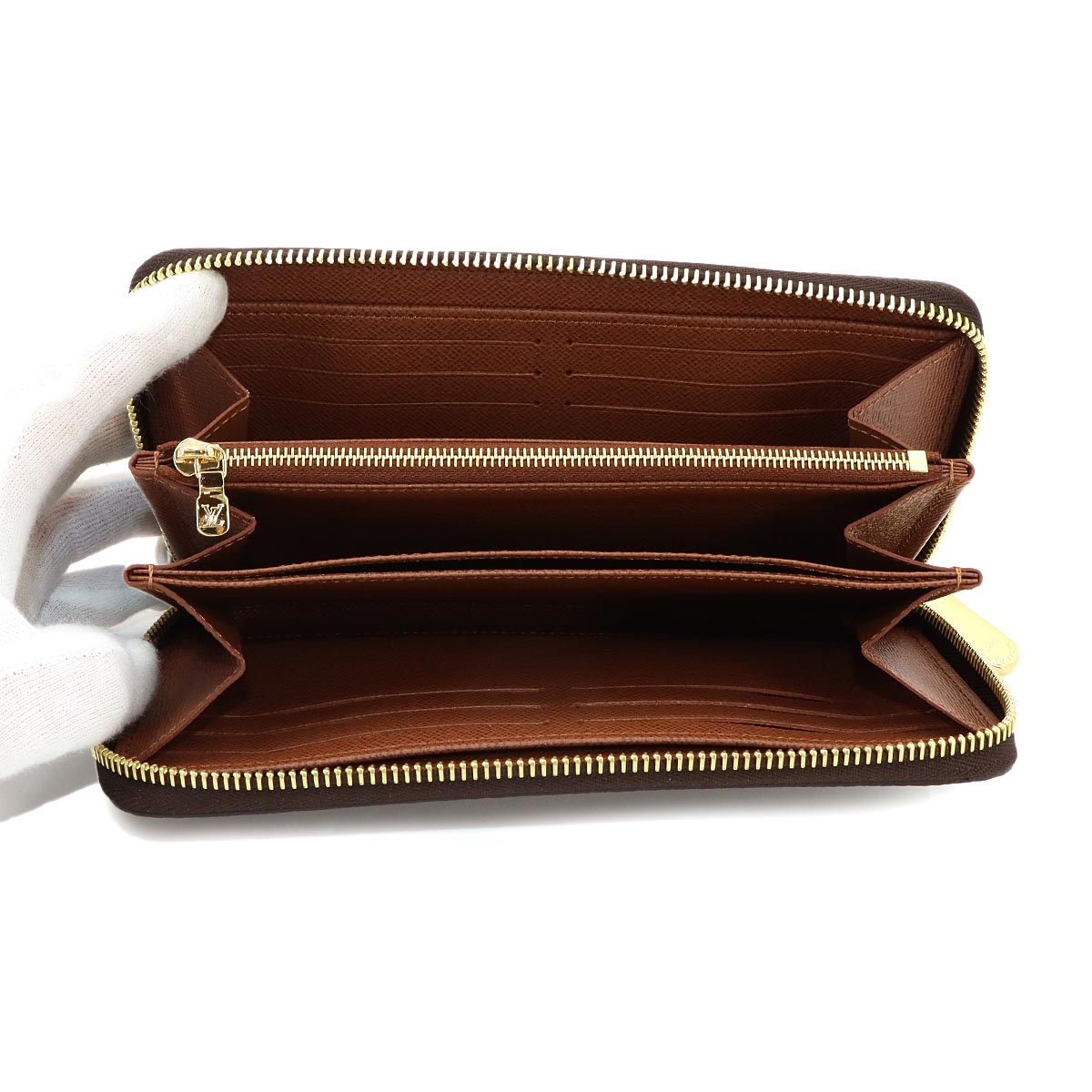 Monogram Zippy Wallet Brown M42616 Purse
