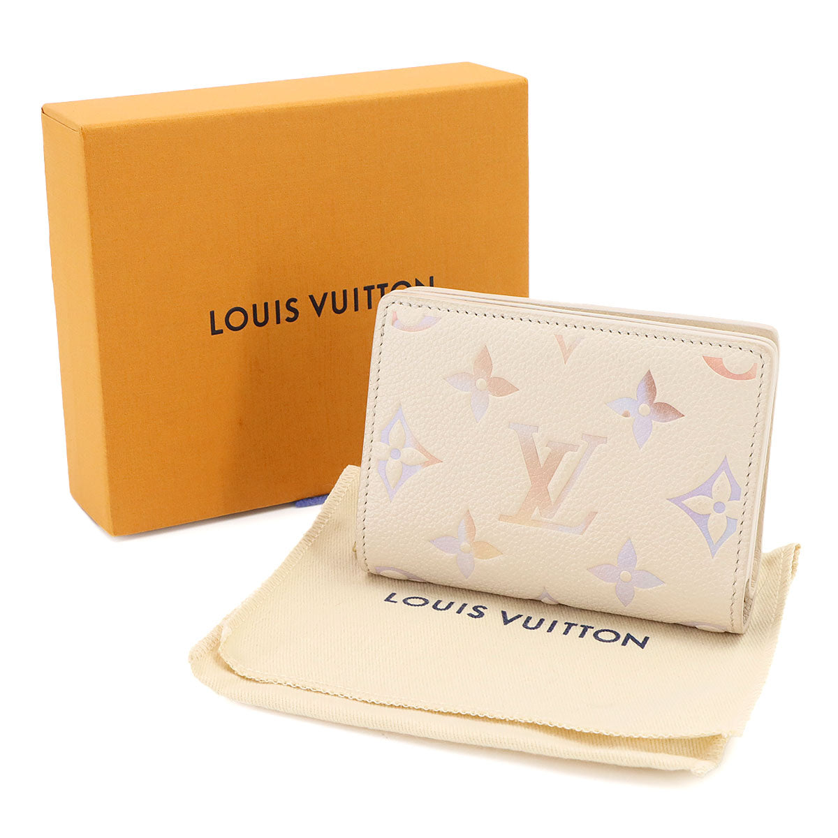 Mahina Clea Wallet Leather Dream beige M25595 Purse