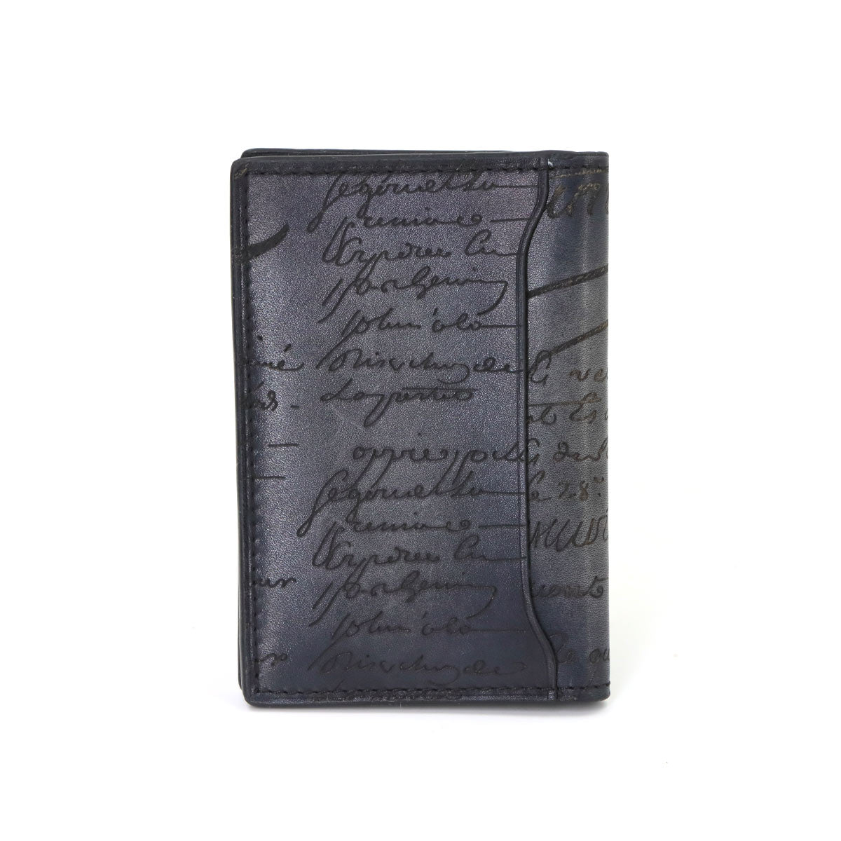 Calligraphy Jagua Card Case Holder Venezia Leather