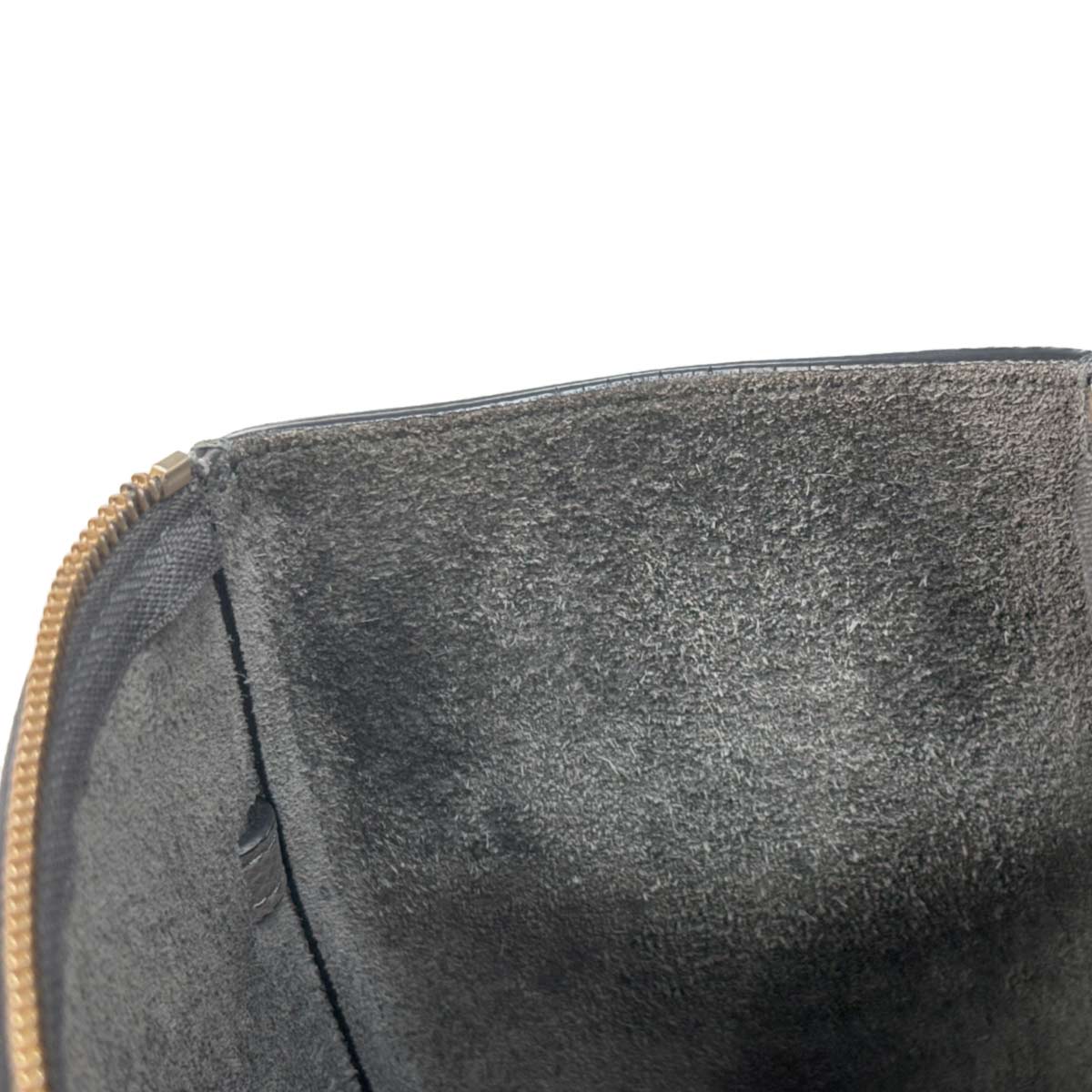 Belt Bag Nano 2way Hand Shoulder Bag Leather Gray 189003