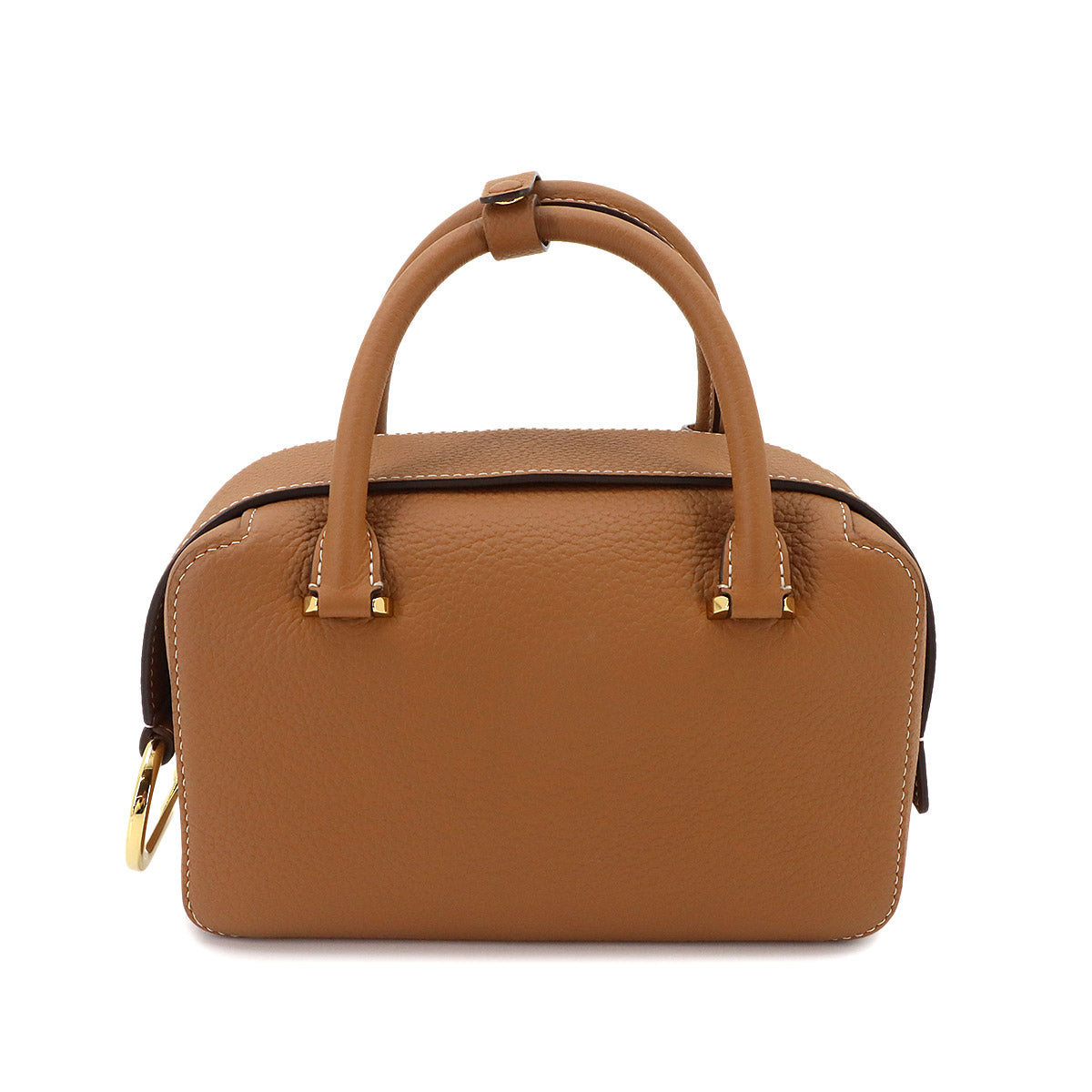 Cool Box Mini 2way Hand Shoulder Bag Leather VegetalIvory