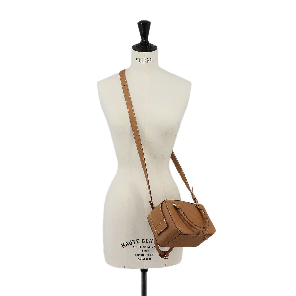 Cool Box Mini 2way Hand Shoulder Bag Leather VegetalIvory