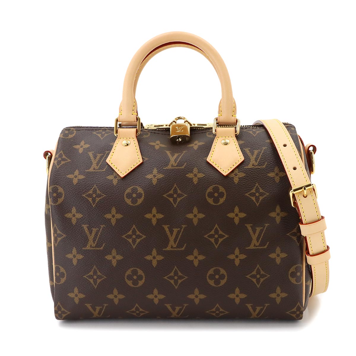 Monogram Speedy Bandouliere 25 2way Bag Brown M46977