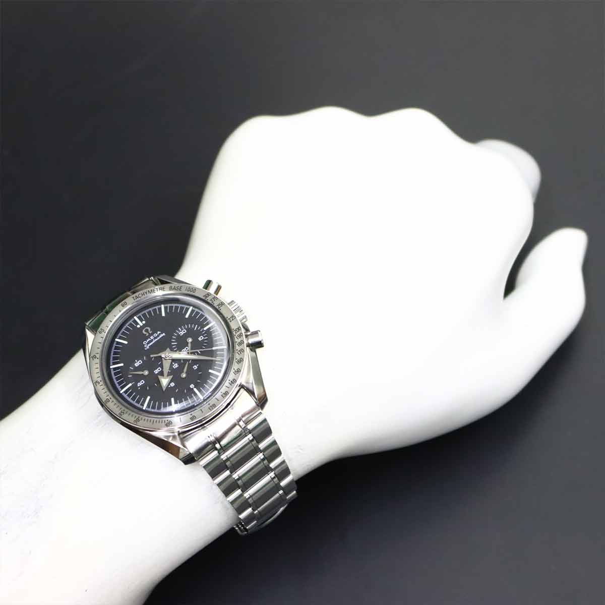 Speedmaster 1st Replica 3594 50 Chronograph Black Dial Mens