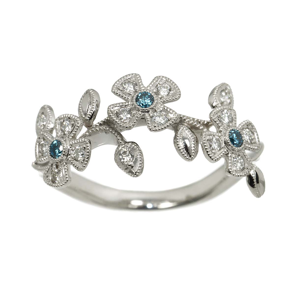 Diamond 0.23ct Ring Pt Platinum size7.25(US)
