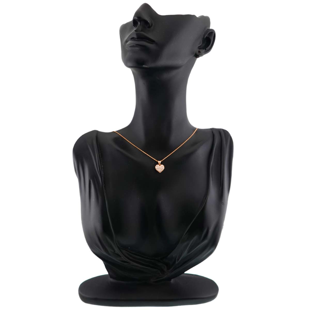 Diamond 0.50ct Necklace 18K K18 PG Pink Gold