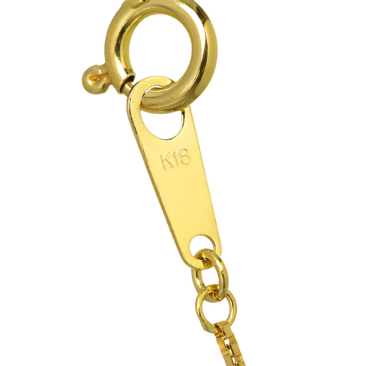 Diamond 0.15ct/0.18ct Necklace 18K YG Yellow Gold 750