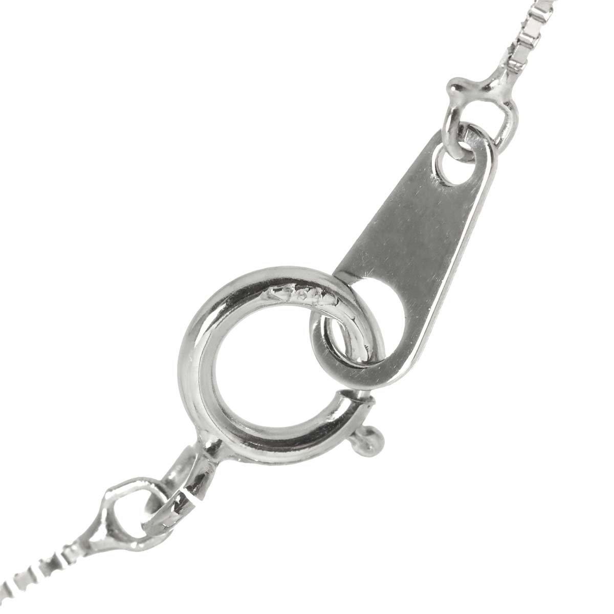 Diamond 0.56ct Necklace 18K WG White Gold 750