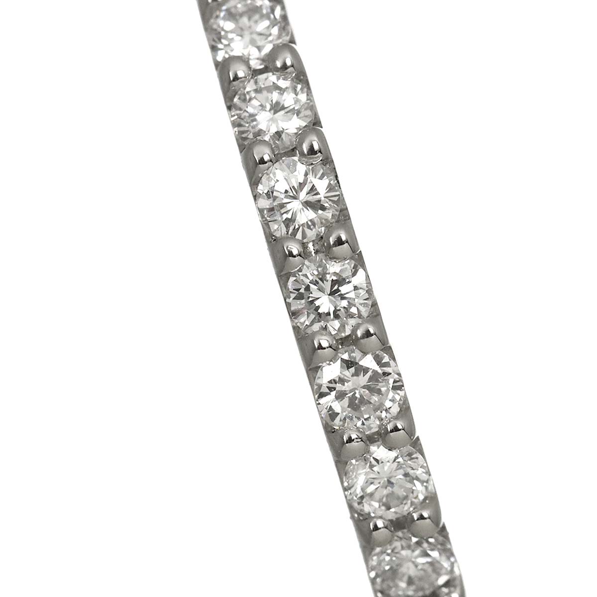 Diamond 0.35ct/0.35ct Earrings Clip on Platinum