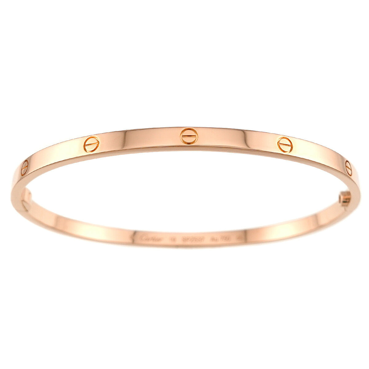 Love Bracelet SM Bangle 18K Pink Gold 750 Size19
