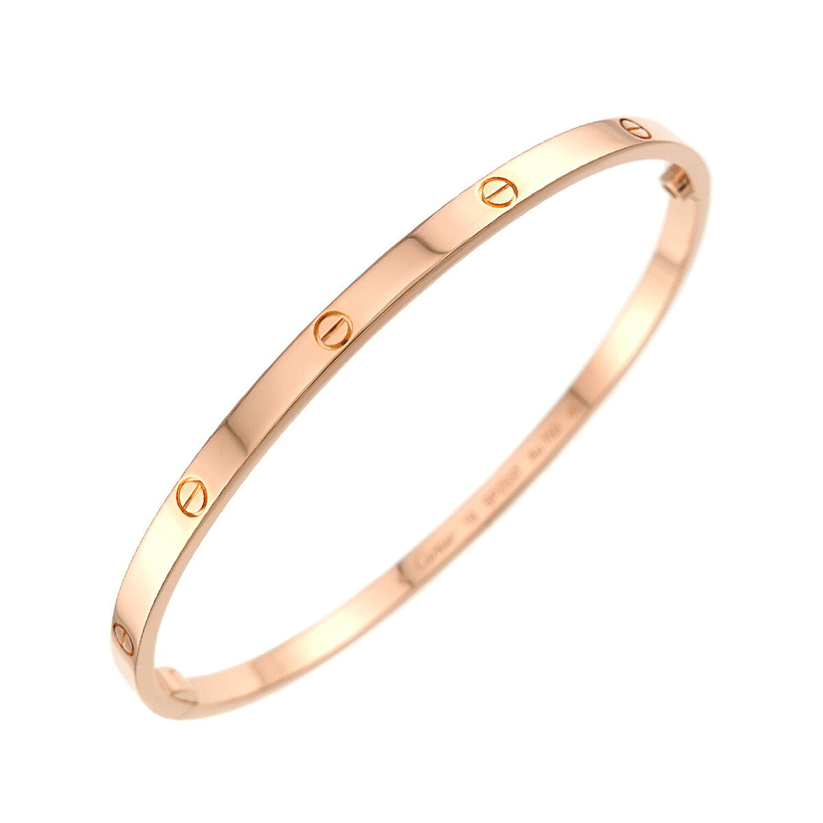 Love Bracelet SM Bangle 18K Pink Gold 750 Size19