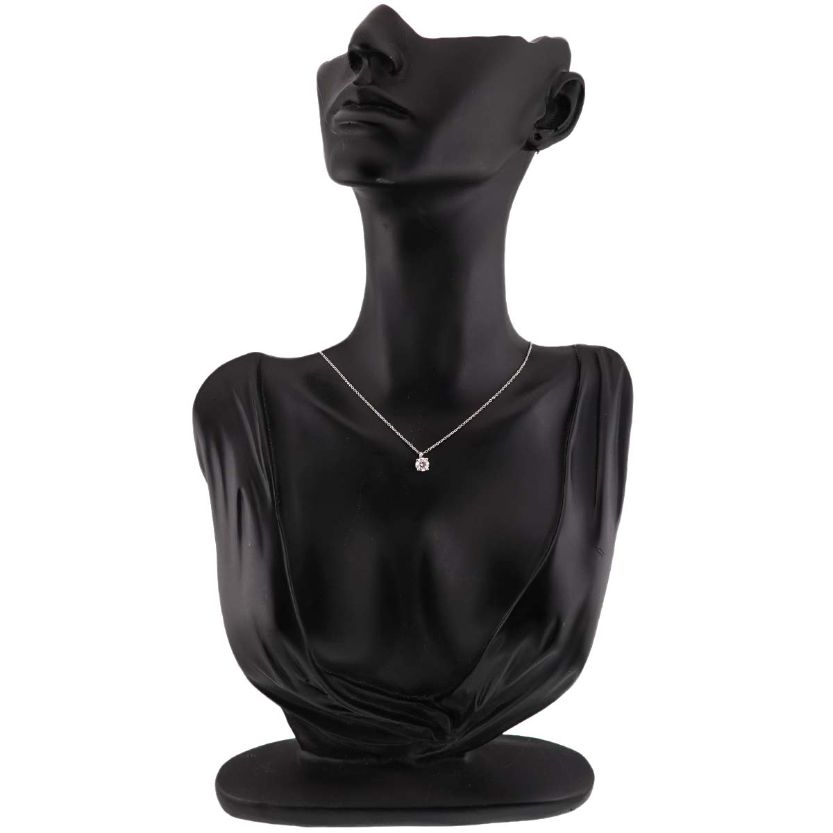Diamond 0.54ct H/VS1/EX Necklace Platinum