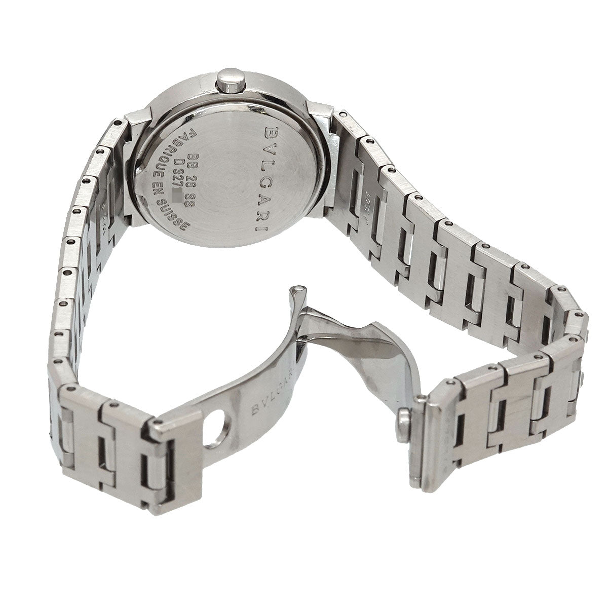 BVLGARIBVLGARI BB26SS Quartz Black Dial Ladies Watch