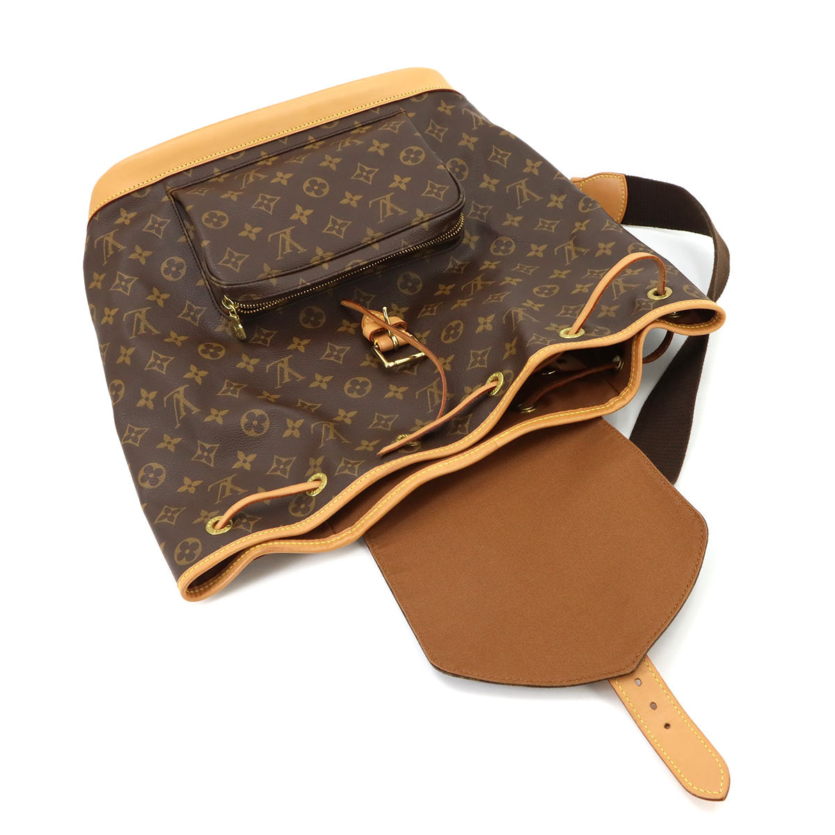 Monogram Montsouris GM Backpack Brown M51135 Purse