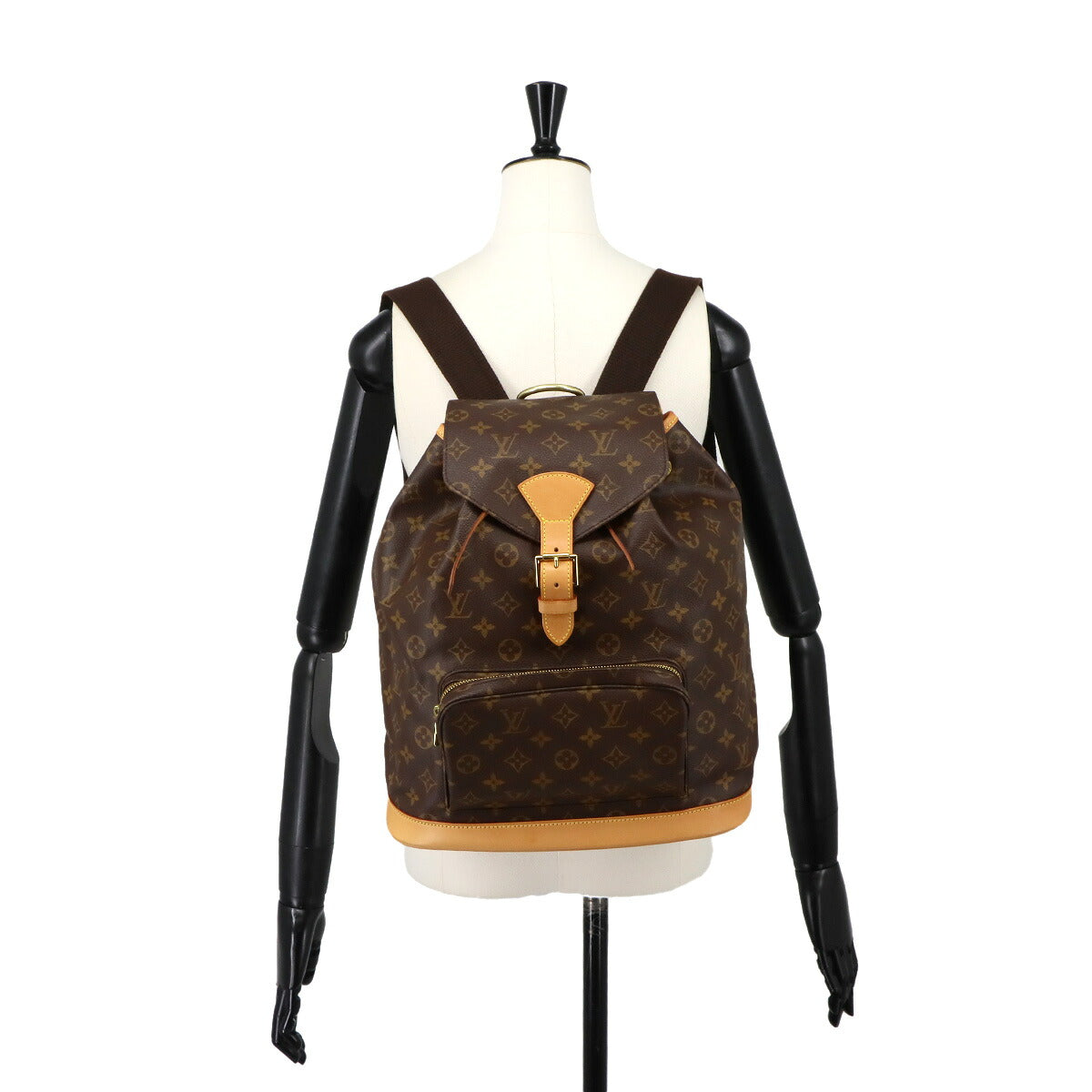 Monogram Montsouris GM Backpack Brown M51135 Purse