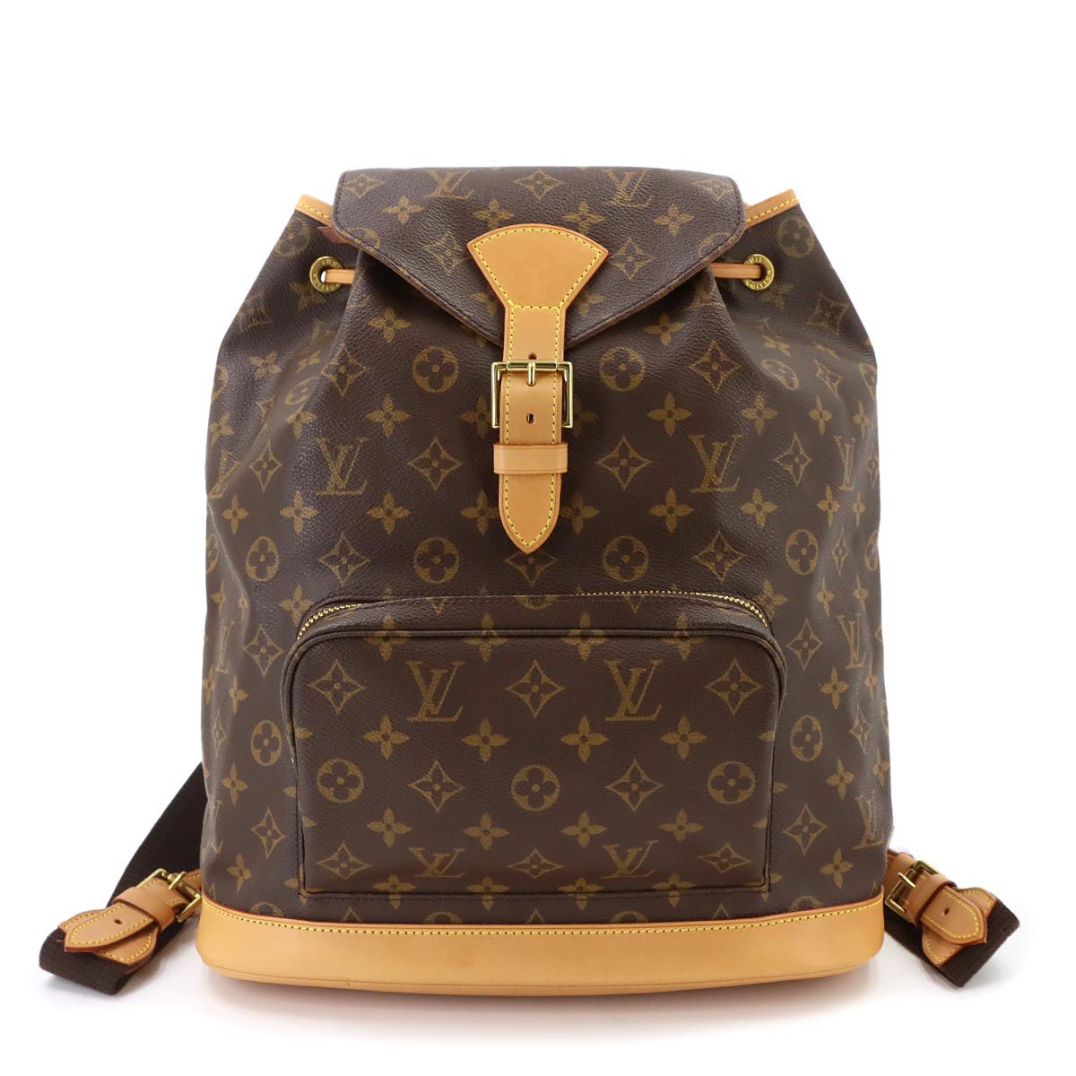 Monogram Montsouris GM Backpack Brown M51135 Purse