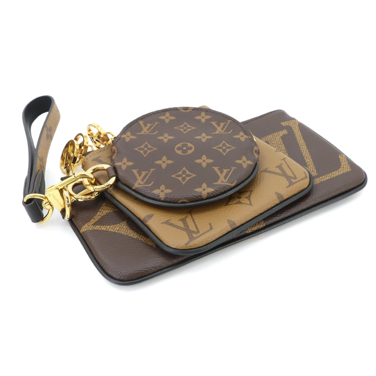 Monogram Giant Pochette Trio Coin Purse M68756 Purse