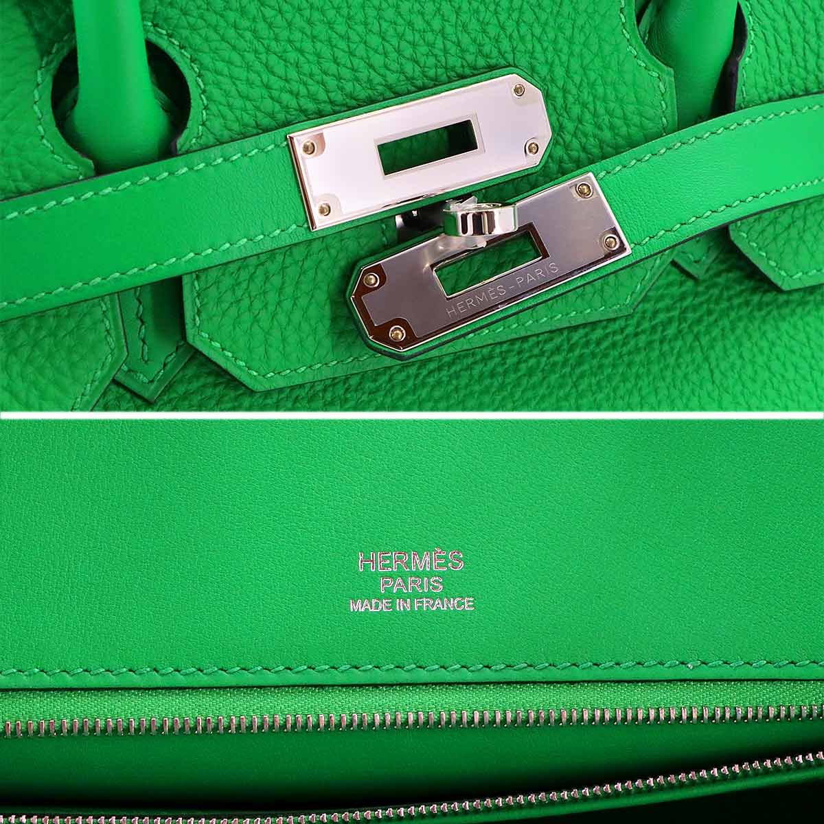 Birkin 30 Ghillies Hand Bag Togo Swift Bombou Purse