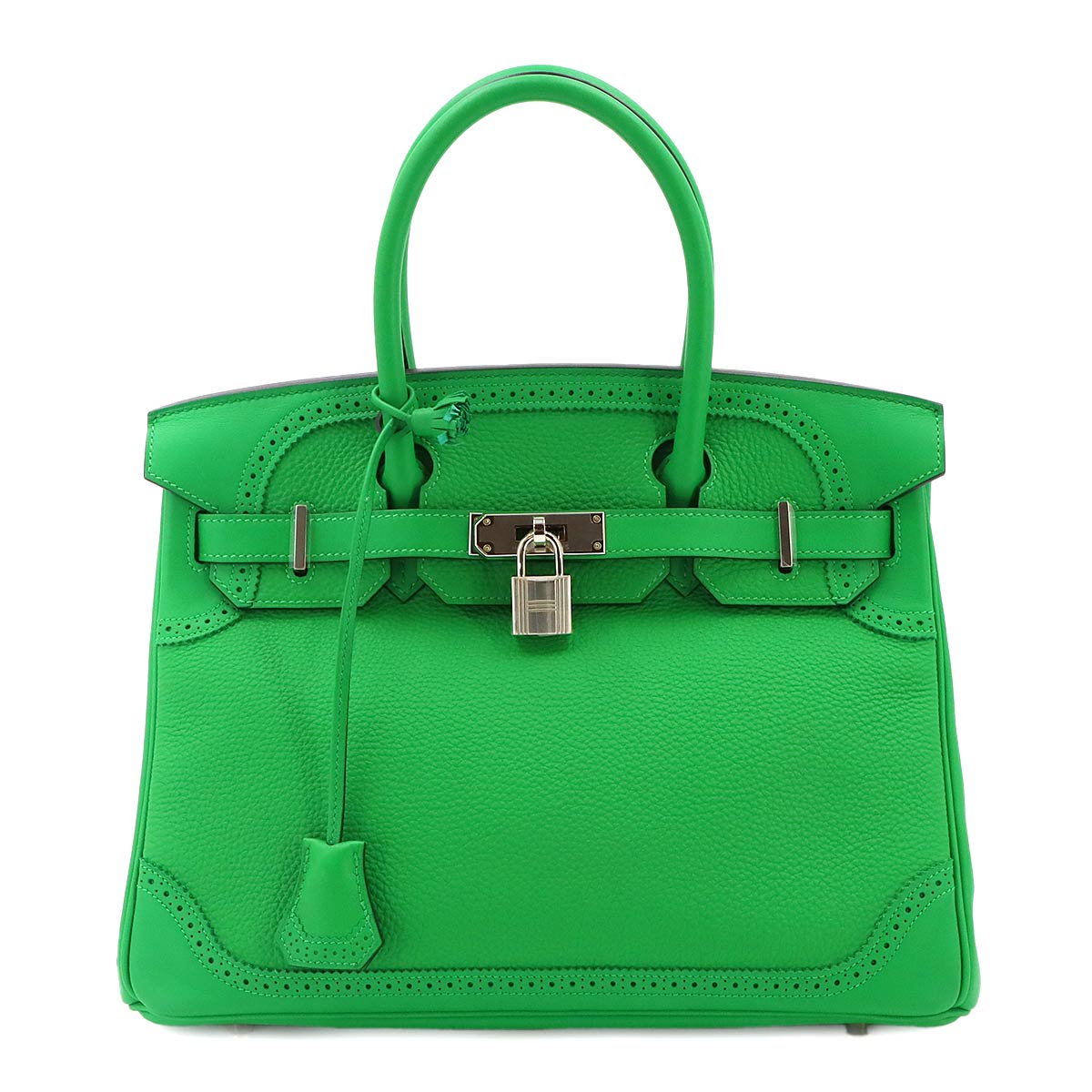 Birkin 30 Ghillies Hand Bag Togo Swift Bombou Purse
