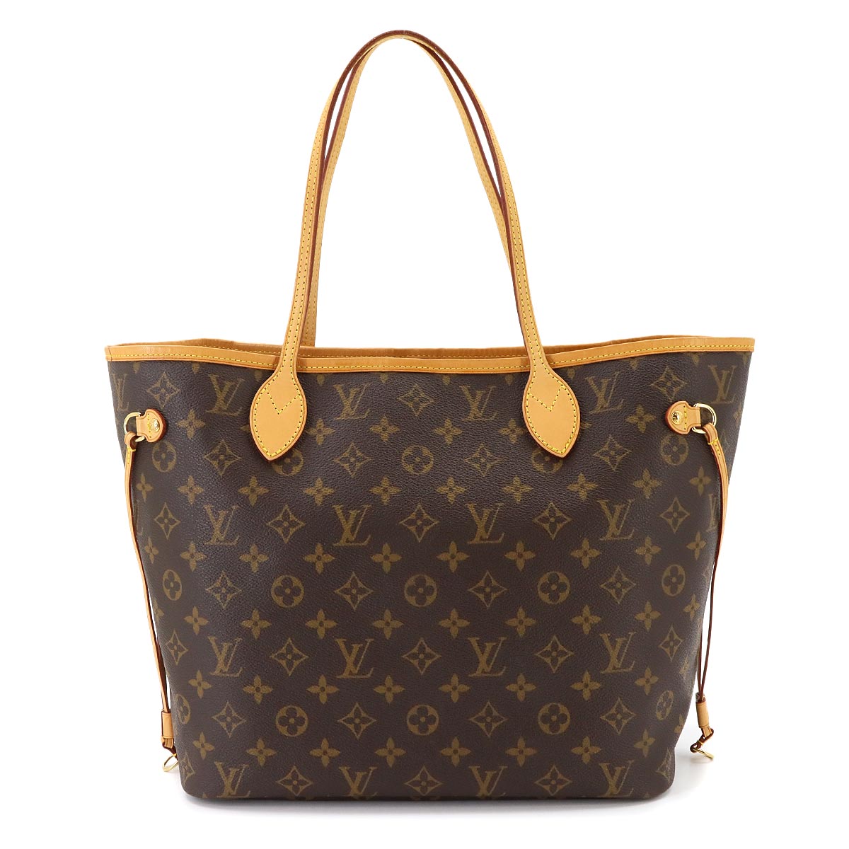Monogram Neverfull MM Tote Bag Brown Beige M40156 Purse