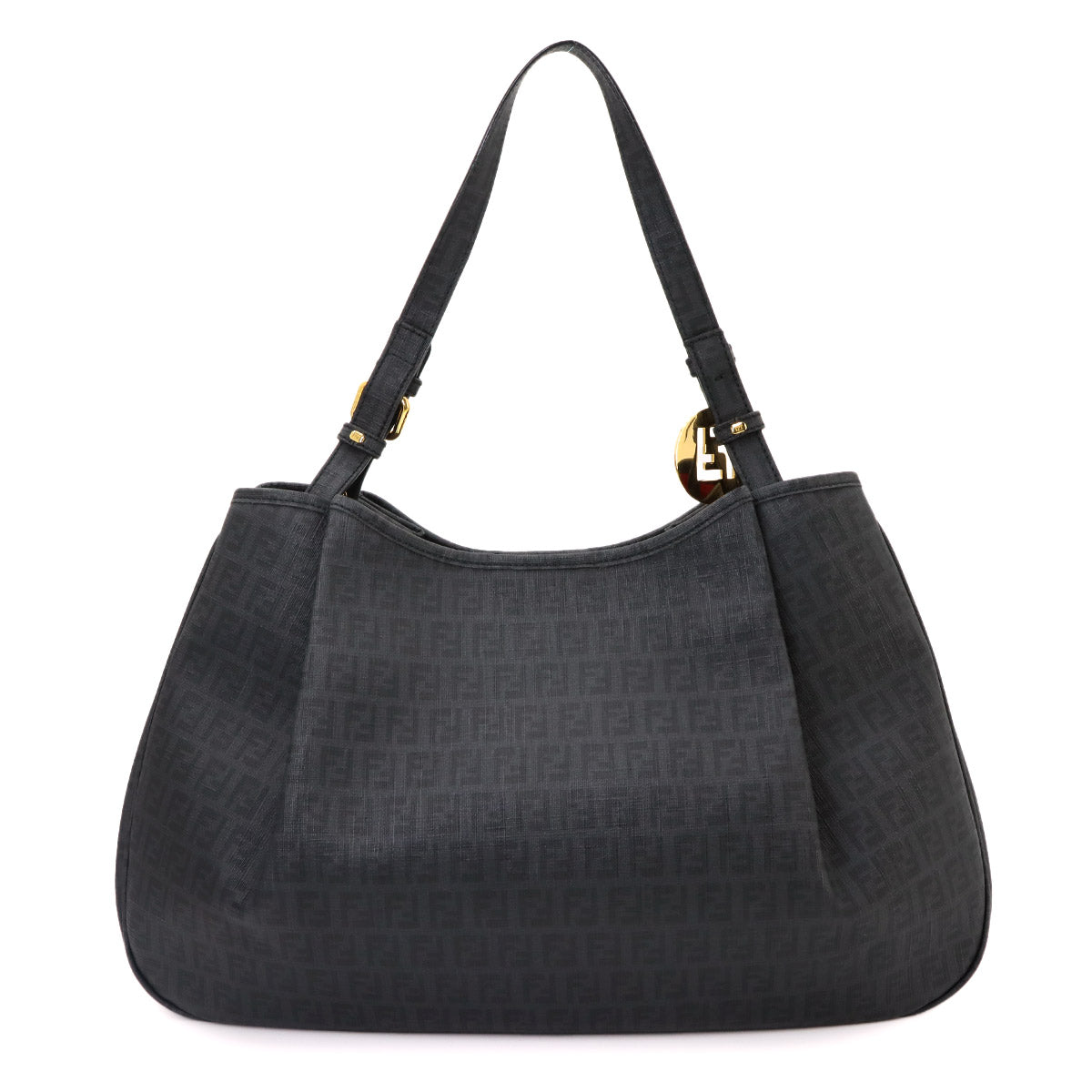 Zucchino Shoulder Bag PVC Gray 8BH220 Purse