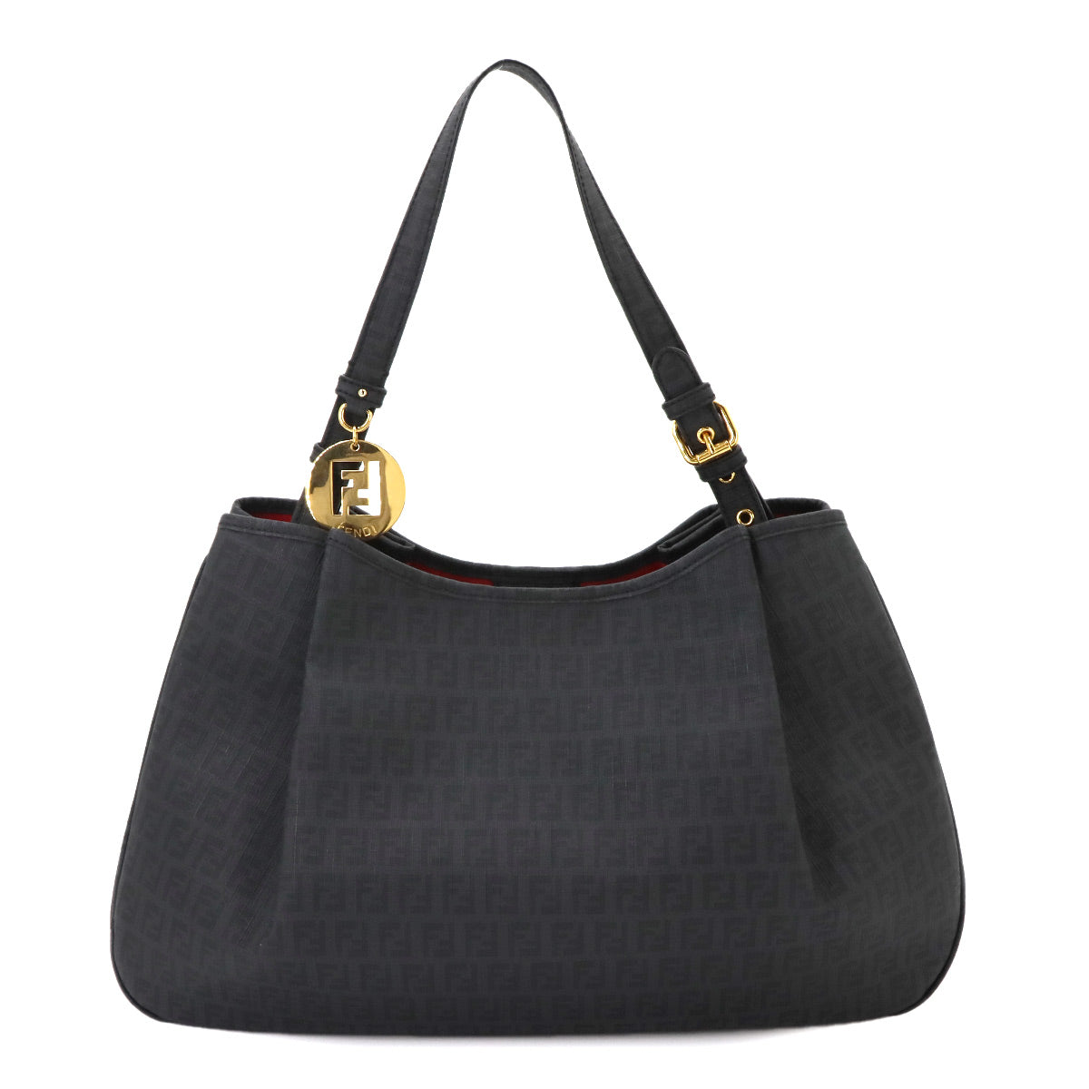 Zucchino Shoulder Bag PVC Gray 8BH220 Purse