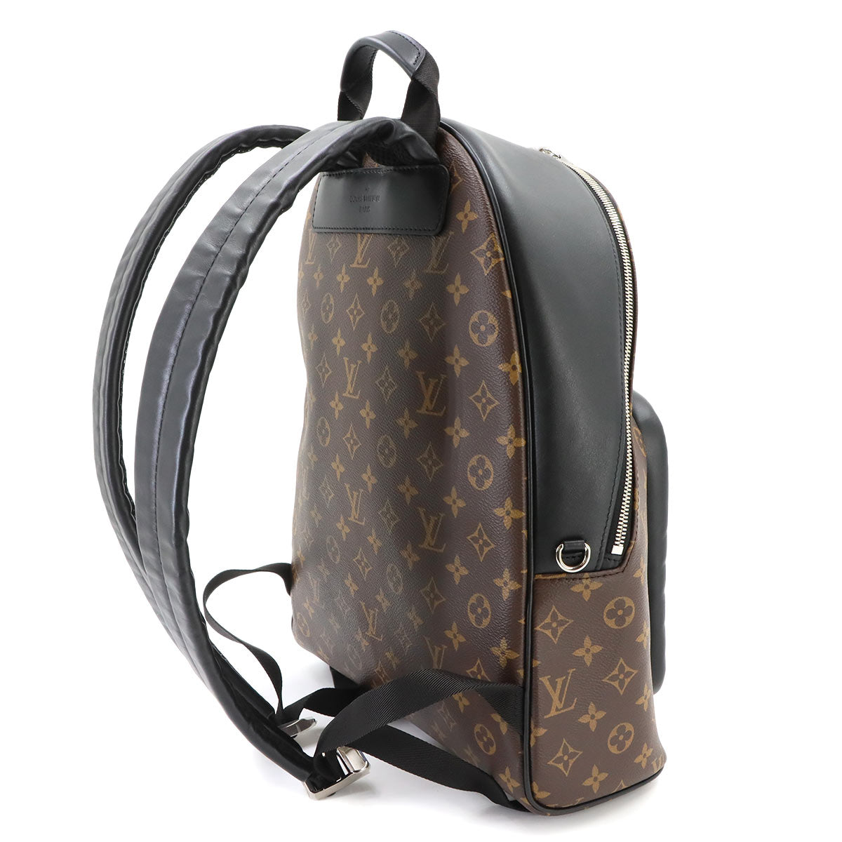Monogram Macassar Josh Backpack NV Brown Black M45349