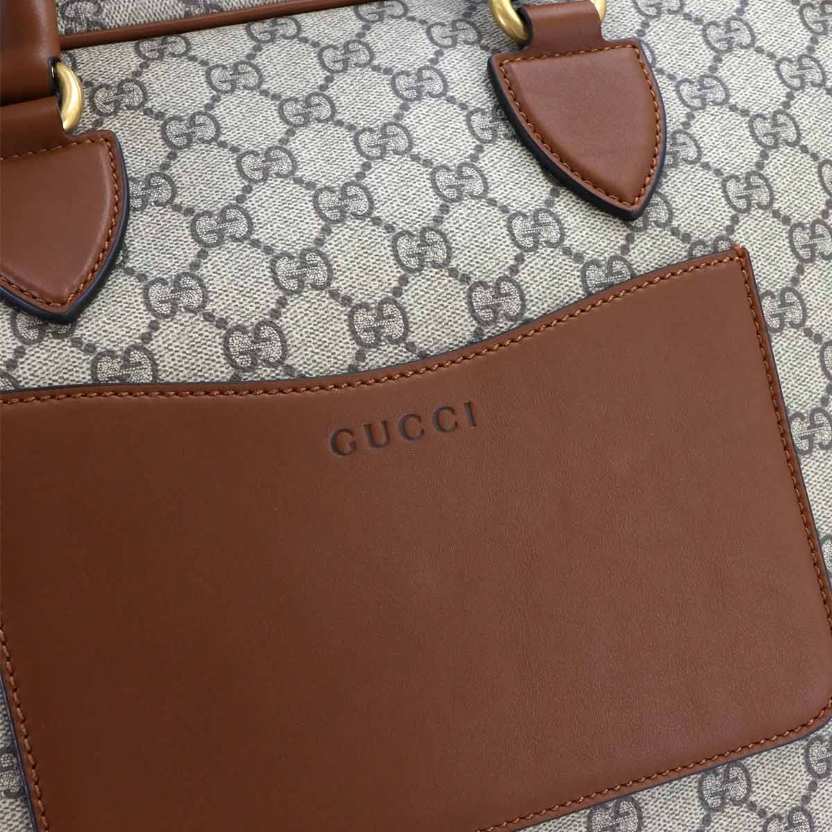 GG Emblem Briefcase 2way Business Shoulder Bag GG Supreme 821149