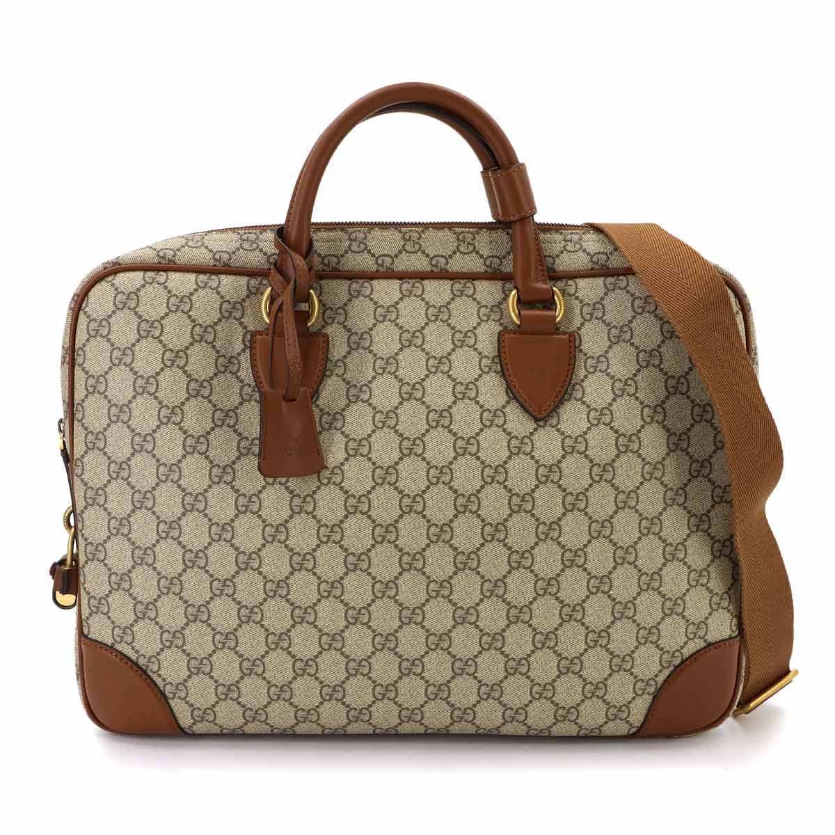 GG Emblem Briefcase 2way Business Shoulder Bag GG Supreme 821149