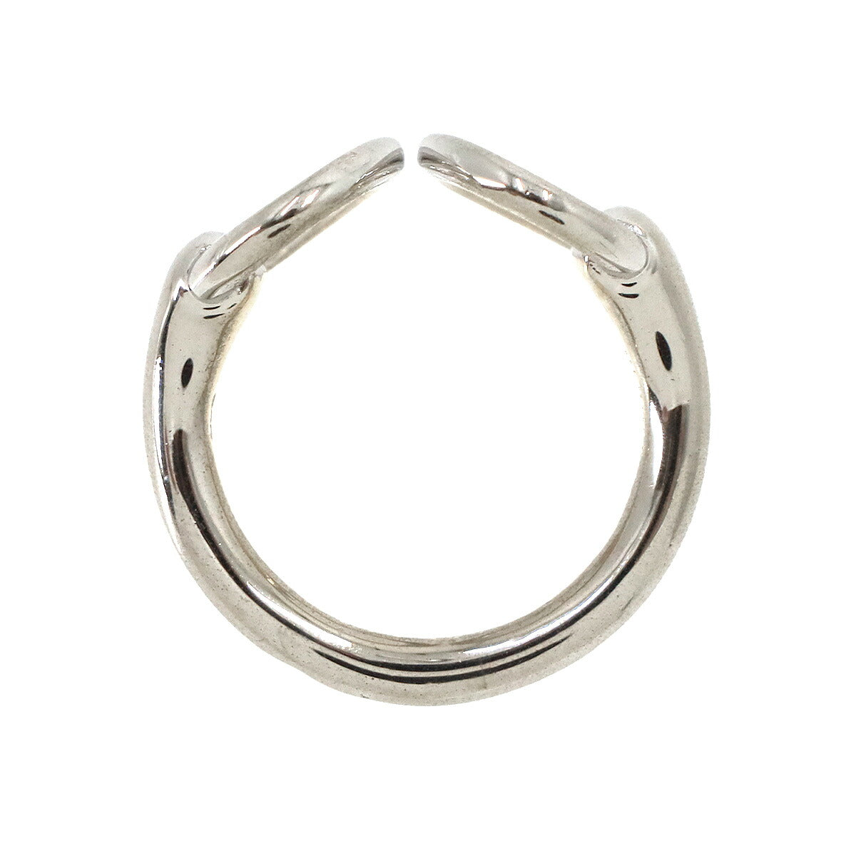 HERMES Nausicaa dancre Ring Silver 925 Size45 Nojika