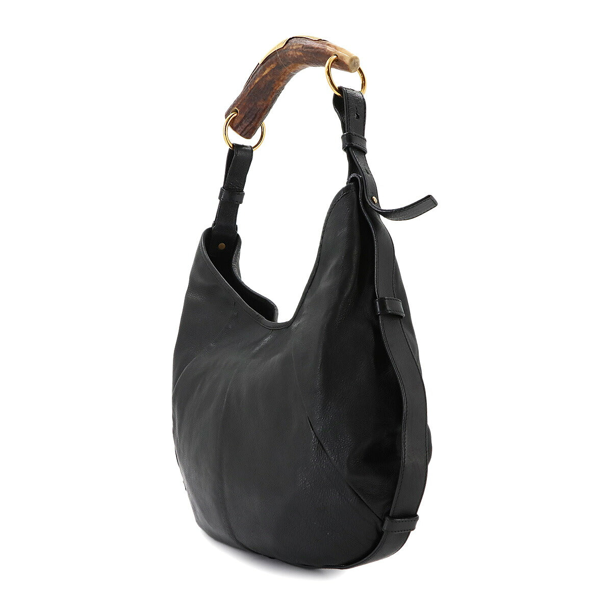 Mombasa Shoulder Bag Leather Black 95361 Purse