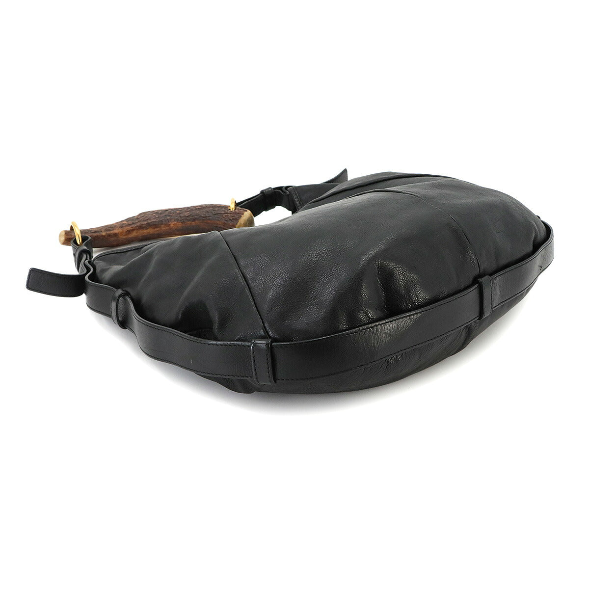 Mombasa Shoulder Bag Leather Black 95361 Purse