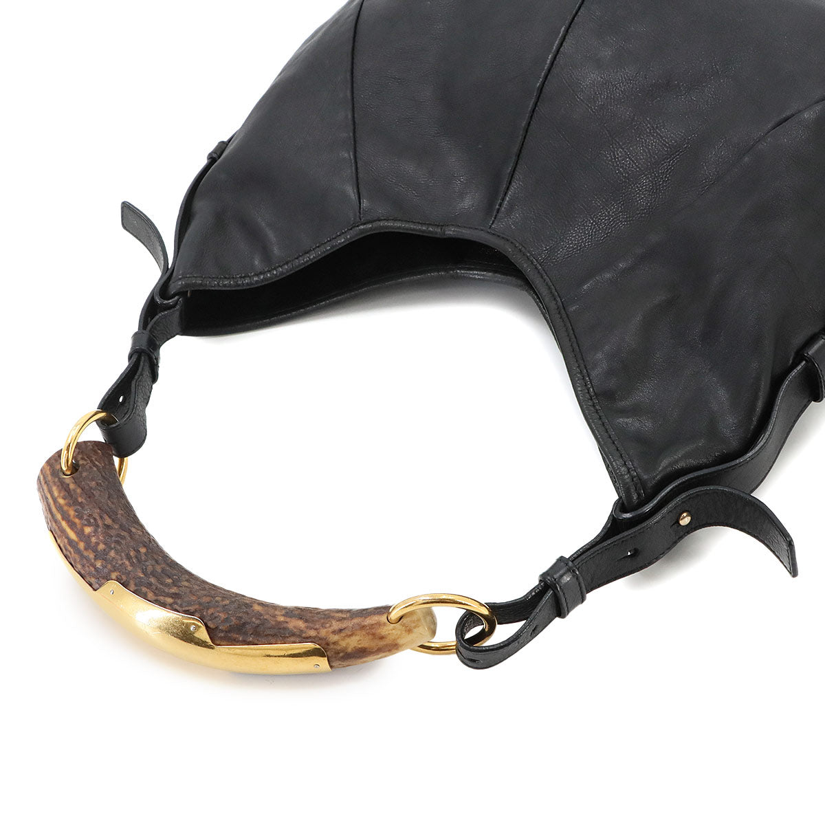 Mombasa Shoulder Bag Leather Black 95361 Purse