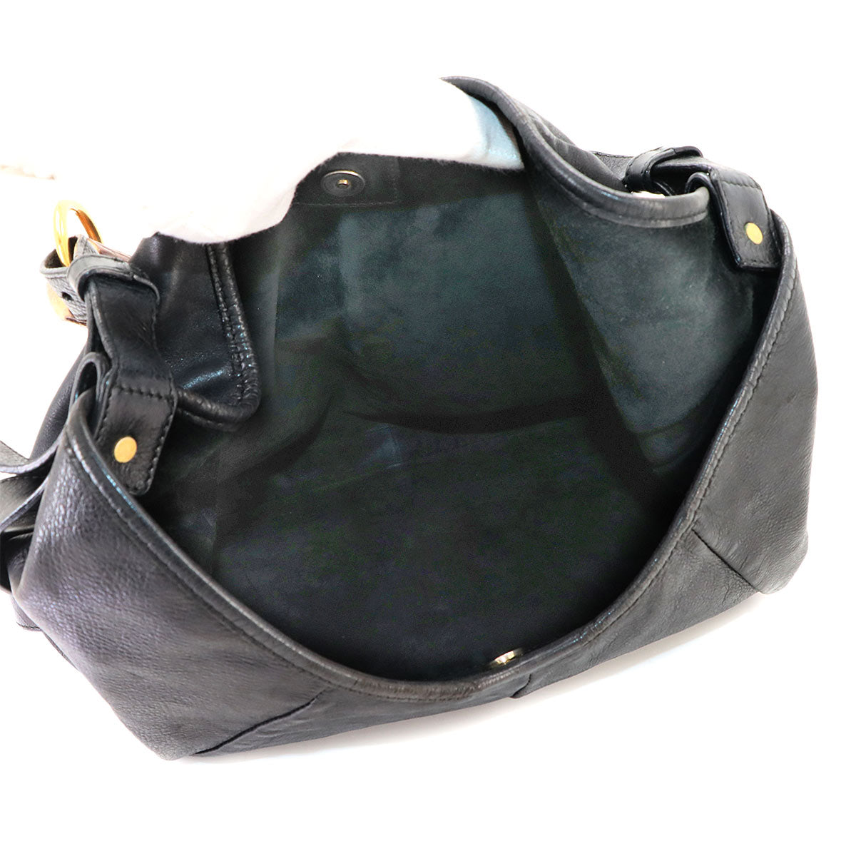 Mombasa Shoulder Bag Leather Black 95361 Purse