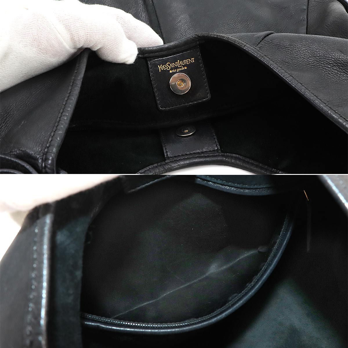 Mombasa Shoulder Bag Leather Black 95361 Purse